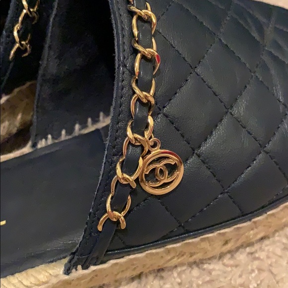Chanel Quilted Chain Mules - Picture 5 of 5